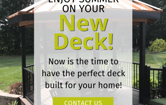 Read more about the article Enjoy Summer On Your New Deck!