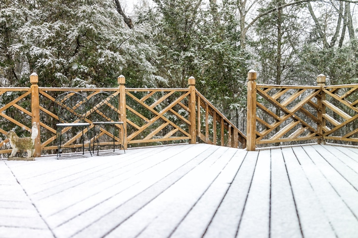 Protect Your Deck & Porch From The Inevitable Snow 2