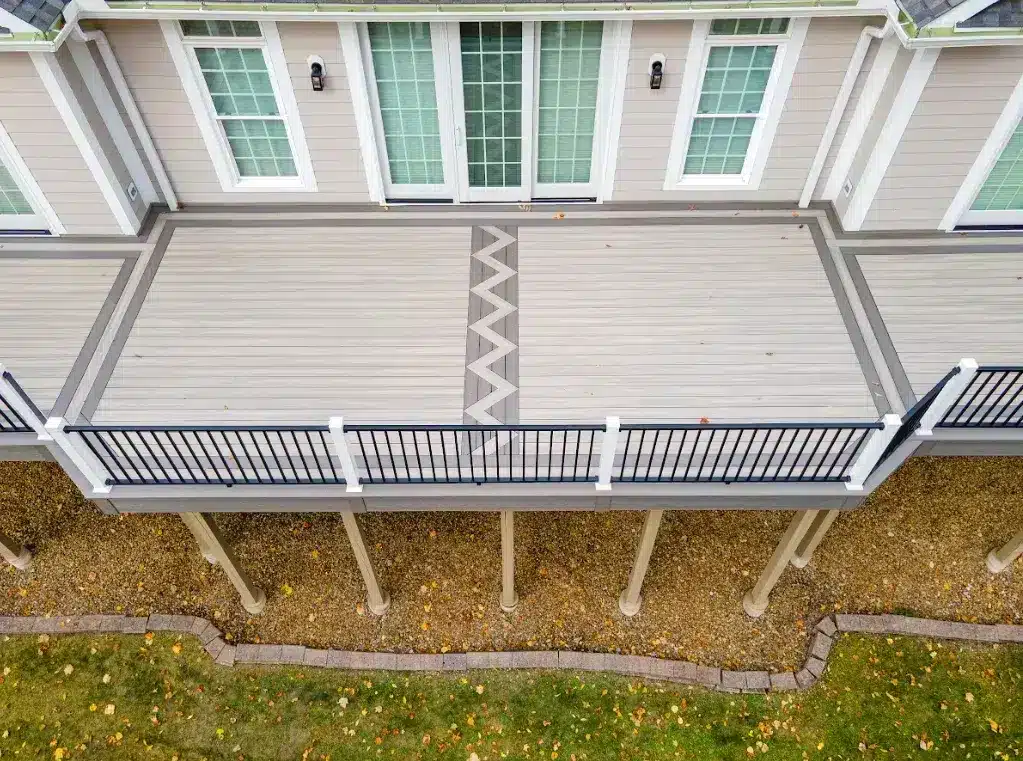 two story deck design ideas for my home - Composite decking trends